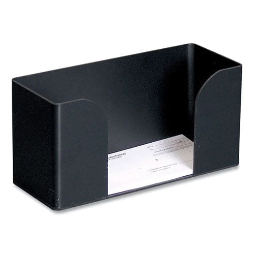 CONTROLTEK Forms Holder For Deposit Slips Tickets Vouchers Checks Abs Plastic Black - Office - CONTROLTEK®