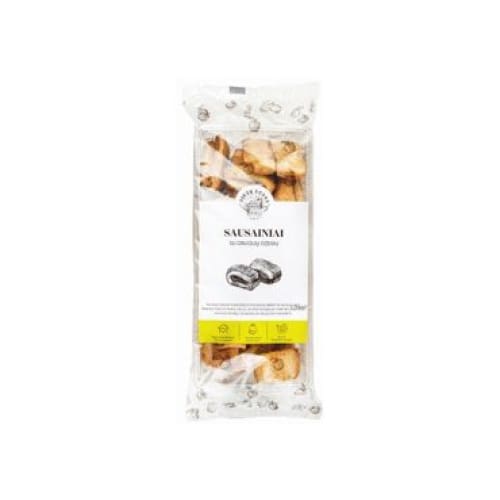 Cookies with Apple Jam Filling 14.11 oz. (400 g.) - Birzu duona