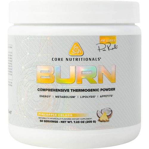 Core Nutritionals Burn Pineapple Colada 50 servings - Core Nutritionals