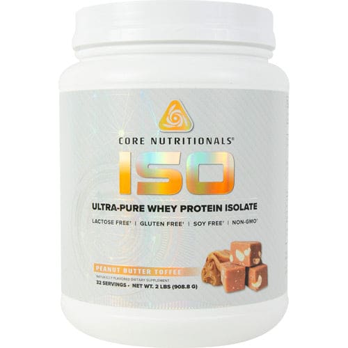 Core Nutritionals Iso Protein Peanut Butter Toffee 2 lbs - Core Nutritionals