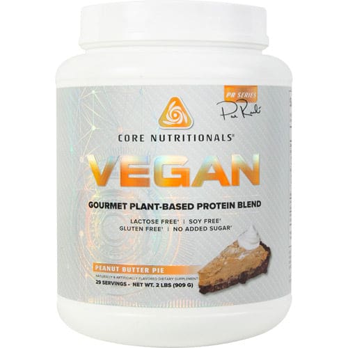 Core Nutritionals Vegan Protein Peanut Butter Pie 2 lbs - Core Nutritionals