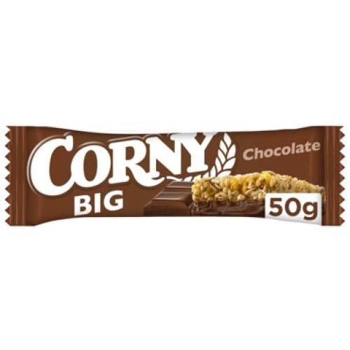 CORNY BIG Muesli Bar Milk Chocolate Chips 1.76 oz. (50 g.) - Corny
