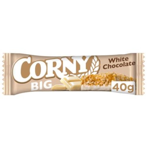 CORNY BIG Muesli Bar with White Chocolate 1.41 oz. (40 g.) - Corny