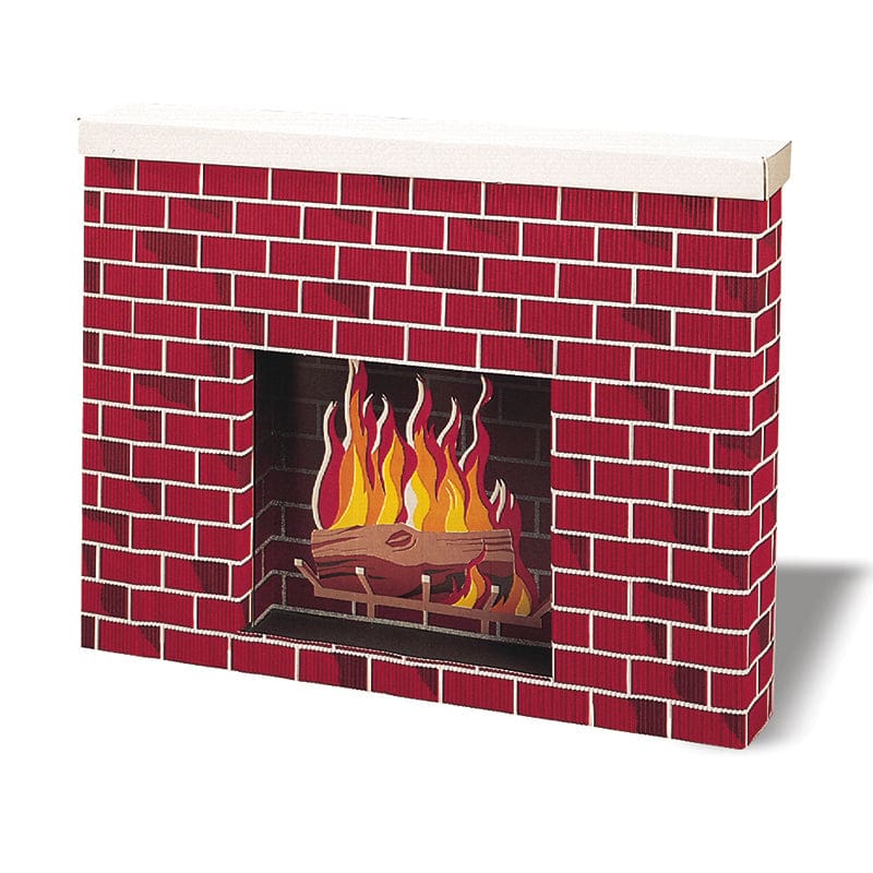 Corrugated Fireplace 38X7X30 - Holiday/Seasonal - Dixon Ticonderoga Co - Pacon
