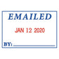 COSCO 2000PLUS 4 In 1 E-message Dater 0.94 X 1.75 Completed/emailed/entered/scanned - Office - COSCO 2000PLUS®