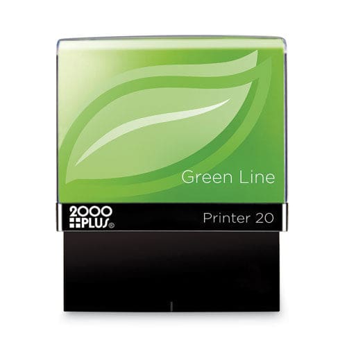 COSCO 2000PLUS Green Line Message Stamp Posted 1.5 X 0.56 Red - Office - COSCO 2000PLUS®