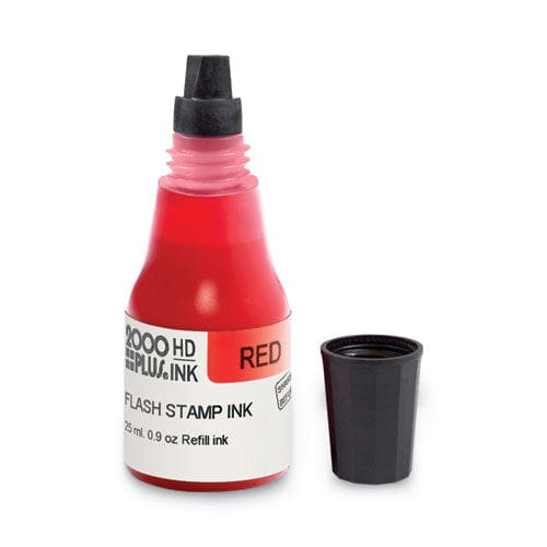 COSCO 2000PLUS Pre-ink High Definition Refill Ink Red 0.9 Oz Bottle Red - Office - COSCO 2000PLUS®