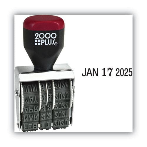 COSCO 2000PLUS Traditional Date Stamp Six Years 1.38 X 0.19 - Office - COSCO 2000PLUS®