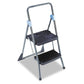 Cosco Commercial 2-step Folding Stool 300 Lb Capacity 20.5 X 24.75 X 39.5 Gray - Janitorial & Sanitation - Cosco®