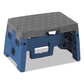Cosco Folding Step Stool 1-step 300 Lb Capacity 8.5 Working Height Orange/gray - Janitorial & Sanitation - Cosco®
