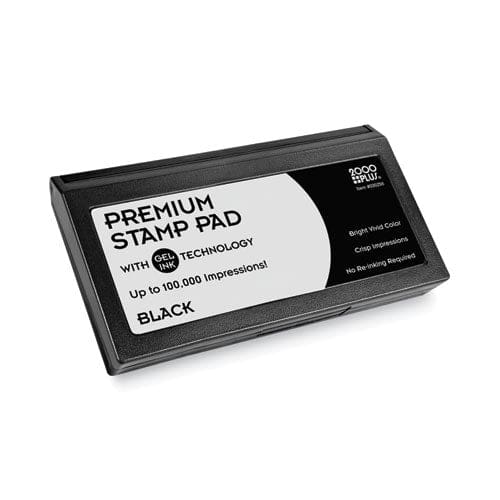 COSCO Microgel Stamp Pad For 2000 Plus 6.17 X 3.13 Black - School Supplies - COSCO