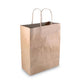 COSCO Premium Shopping Bag 8 X 4 X 10.25 Brown Kraft 50/box - Food Service - COSCO
