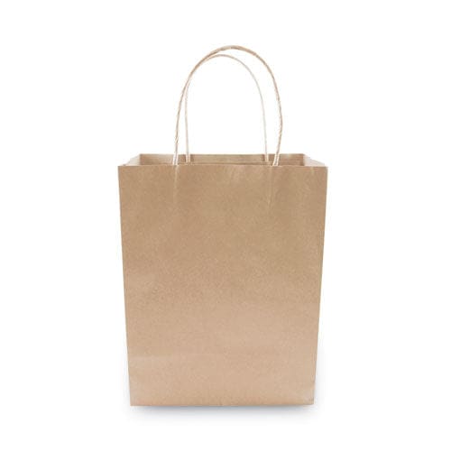 COSCO Premium Shopping Bag 8 X 4 X 10.25 Brown Kraft 50/box - Food Service - COSCO