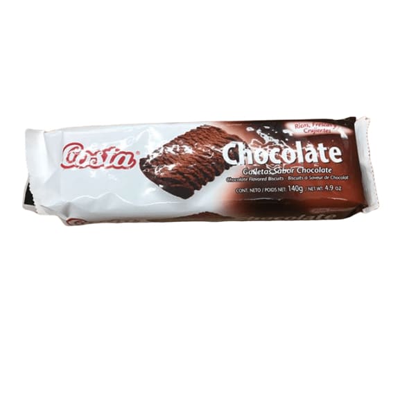 Costa Chocolate Flavored Biscuits (Galletas Sabor Chocolates) 140g - ShelHealth.Com