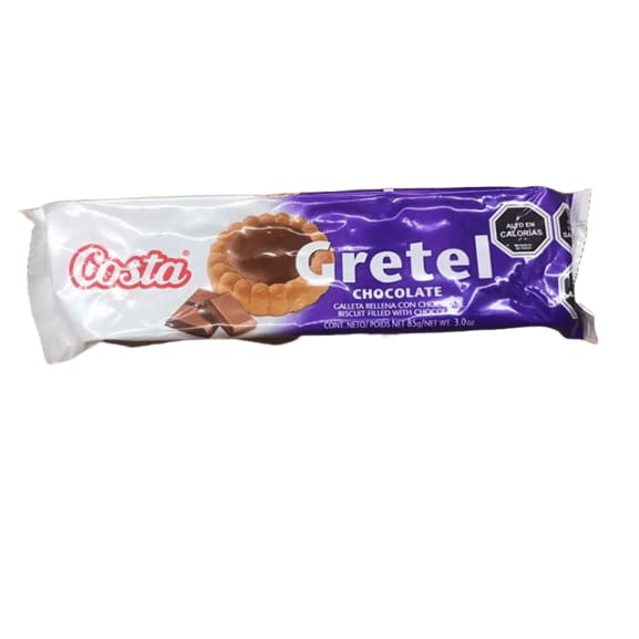 Costa Costa Gretel Chocolate Cookies, 3 oz