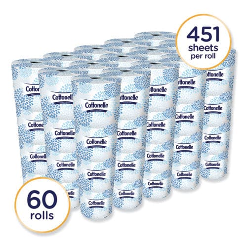 Cottonelle 2-ply Bathroom Tissue For Business Septic Safe White 451 Sheets/roll 60 Rolls/carton - Janitorial & Sanitation - Cottonelle®