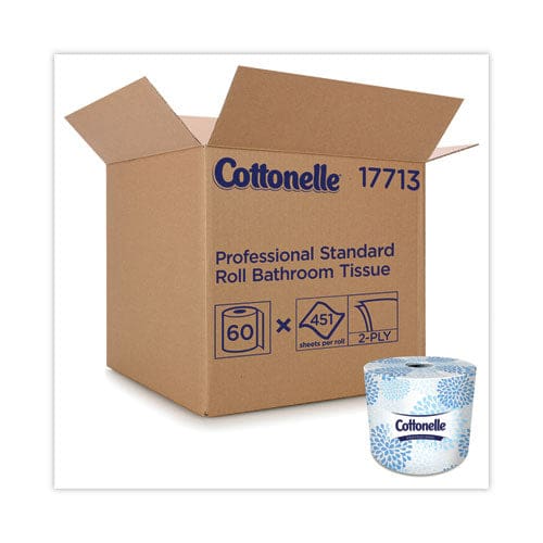 Cottonelle 2-ply Bathroom Tissue For Business Septic Safe White 451 Sheets/roll 60 Rolls/carton - Janitorial & Sanitation - Cottonelle®