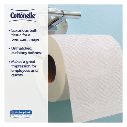 Cottonelle Clean Care Bathroom Tissue Septic Safe 1-ply White 170 Sheets/roll 48 Rolls/carton - Janitorial & Sanitation - Cottonelle®