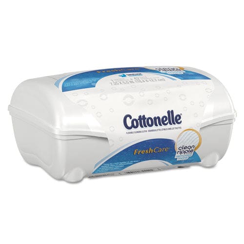 Cottonelle Fresh Care Flushable Cleansing Cloths 5 X 7.25 White 168/pack 8 Packs/carton - School Supplies - Cottonelle®