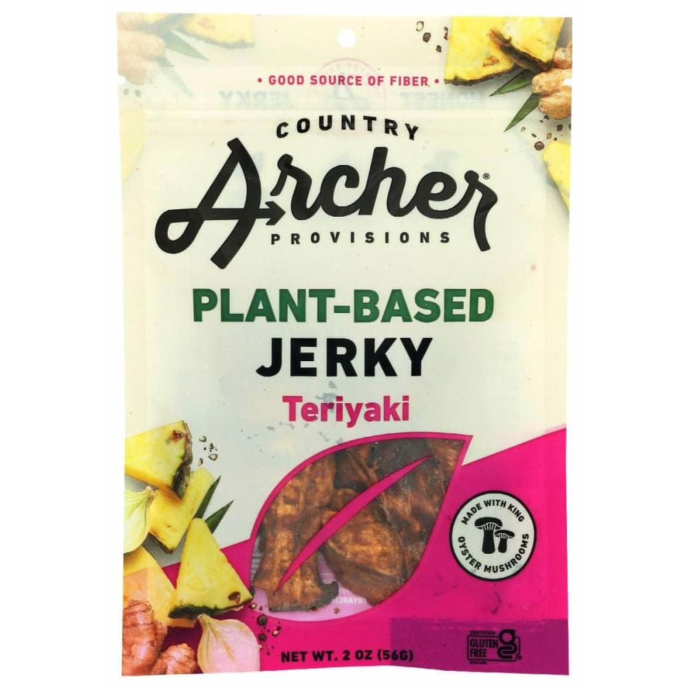 COUNTRY ARCHER Country Archer Jerky Plnt Based Teriyaki, 2 Oz