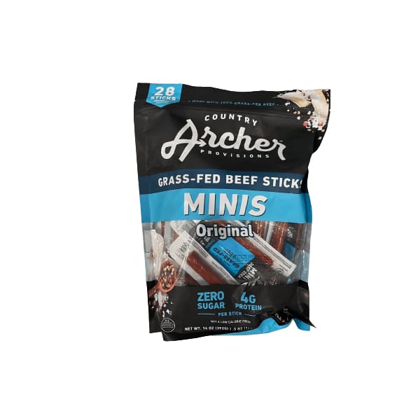 Country Archer Country Archer Mini Beef Sticks Original Flavor, 56 Count