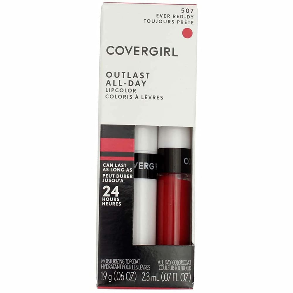 COVERGIRL Outlast All-Day Lip Color - Ever Red-dy 507 - CoverGirl