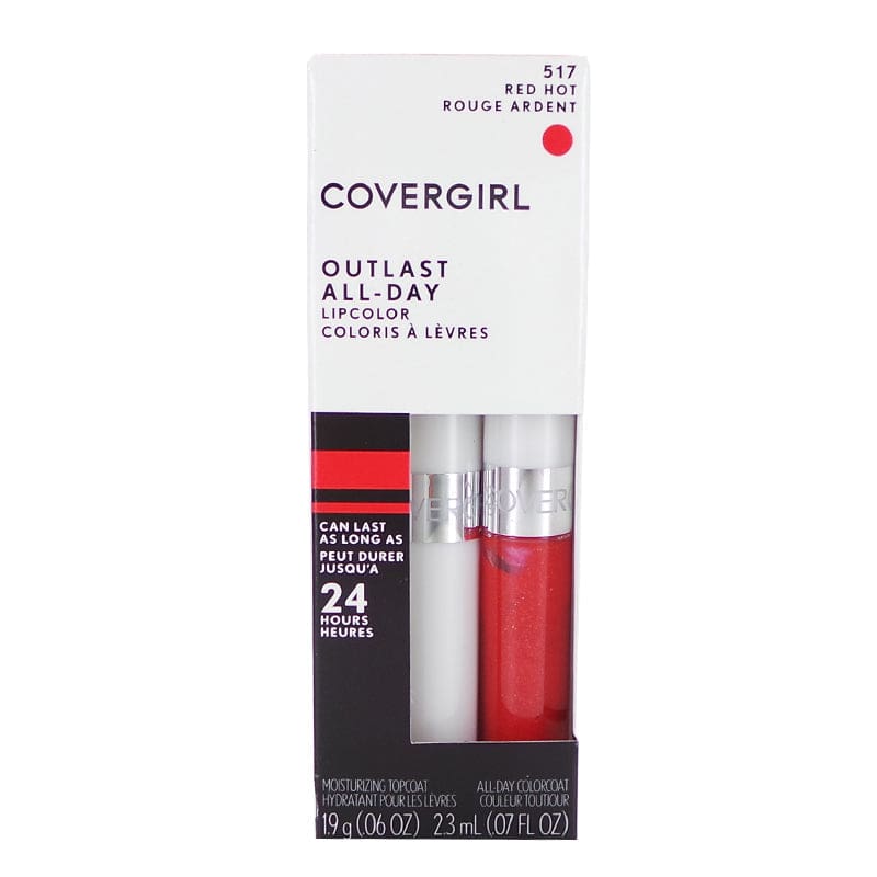 COVERGIRL Outlast All-Day Lip Color - Red Hot 517
