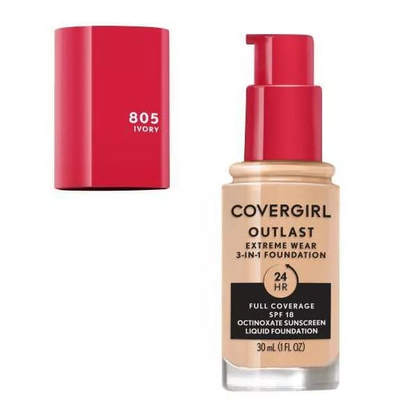 COVERGIRL Outlast Extreme Wear 3-in-1 Foundation - Ivory