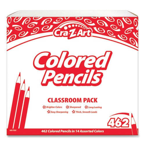 Cra-Z-Art Colored Pencils 14 Assorted Lead/barrel Colors 462/set - School Supplies - Cra-Z-Art®