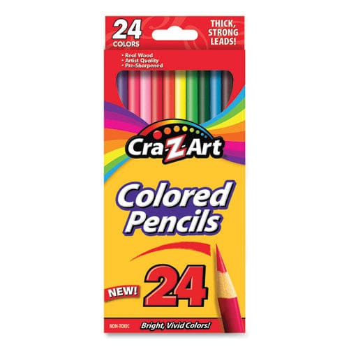 Cra-Z-Art Colored Pencils 24 Assorted Lead/barrel Colors 24/set - School Supplies - Cra-Z-Art®