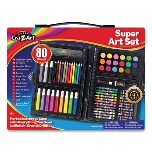 Cra-Z-Art Super Art Set 80 Pieces - School Supplies - Cra-Z-Art®