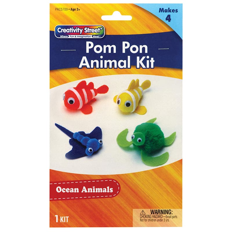 Craft Kit Ocean Animals Assort (Pack of 10) - Art & Craft Kits - Dixon Ticonderoga Co - Pacon