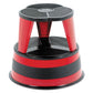 Cramer Kik-step Steel Step Stool 2-step 350 Lb Capacity 16 Diameter X 14.25h Red - Janitorial & Sanitation - Cramer®