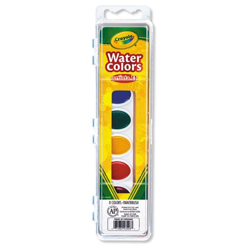 Crayola Artista Ii 8-color Watercolor Set 8 Assorted Colors Palette Tray - School Supplies - Crayola®