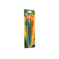 Crayola Arts And Craft Brush Set Assorted Sizes Natural Hair Angled Flat Round 5/set - School Supplies - Crayola®