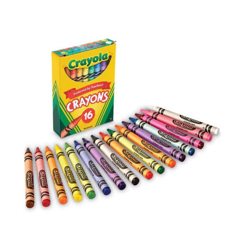 Crayola Classic Color Crayons Tuck Box 16 Colors - School Supplies - Crayola®