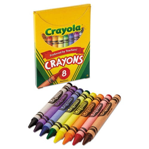 Crayola Classic Color Crayons Tuck Box 8 Colors - School Supplies - Crayola®