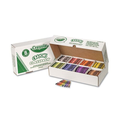 Crayola Classpack Regular Crayons 8 Colors 800/box - School Supplies - Crayola®