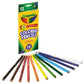 Crayola Long-length Colored Pencil Set 3.3 Mm 2b (#1) Assorted Lead/barrel Colors 24/pack - School Supplies - Crayola®