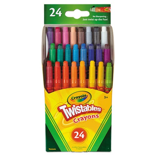 Crayola Twistables Mini Crayons 24 Colors/pack - School Supplies - Crayola®