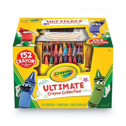 Crayola Ultimate Crayon Case Sharpener Caddy 152 Colors - School Supplies - Crayola®