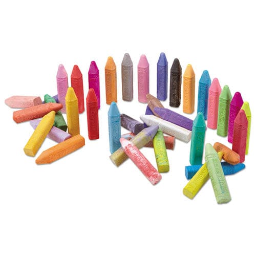 Crayola Ultimate Sidewalk Chalk 4 X 0.5 Diameter 60 Assorted Colors 64/set - School Supplies - Crayola®