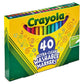 Crayola Ultra-clean Washable Markers Fine Bullet Tip Assorted Colors 40/set - School Supplies - Crayola®