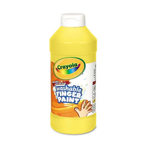 Crayola Washable Fingerpaint Yellow 16 Oz Bottle - School Supplies - Crayola®