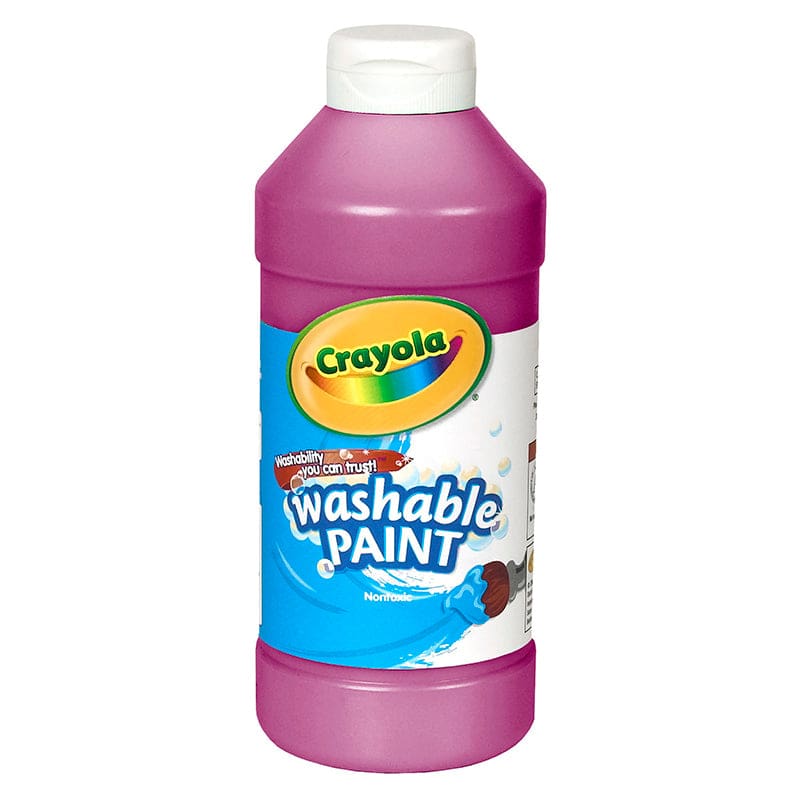 Crayola Washable Paint 16Oz Magenta (Pack of 10) - Paint - Crayola LLC