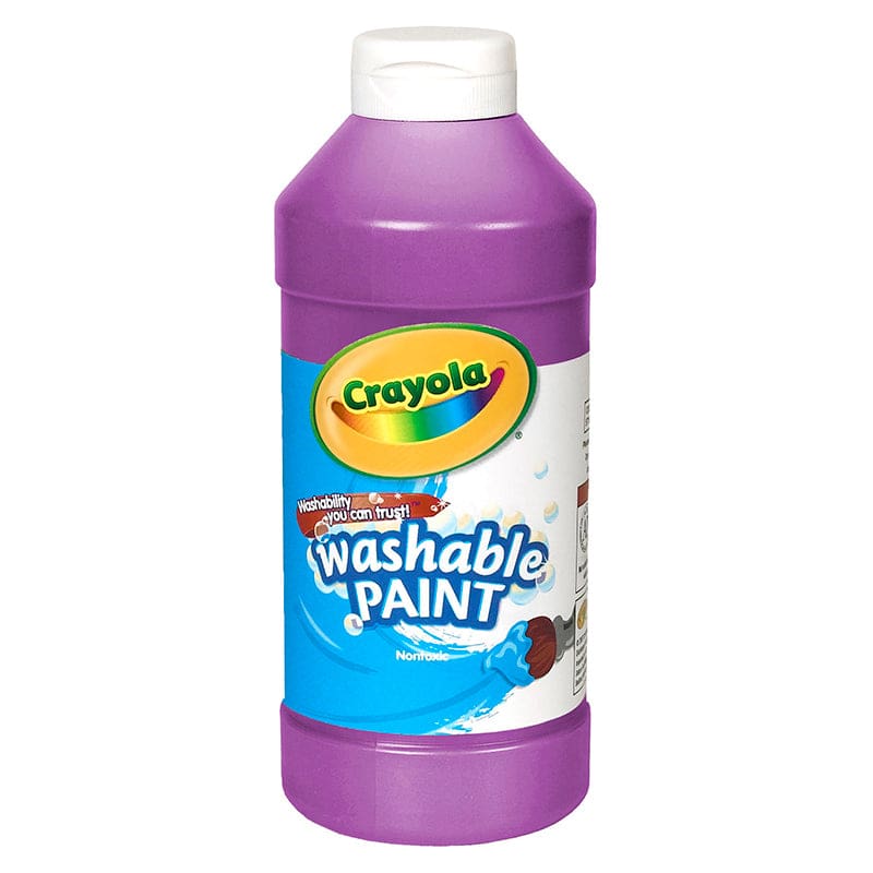 Crayola Washable Paint 16Oz Violet (Pack of 10) - Paint - Crayola LLC