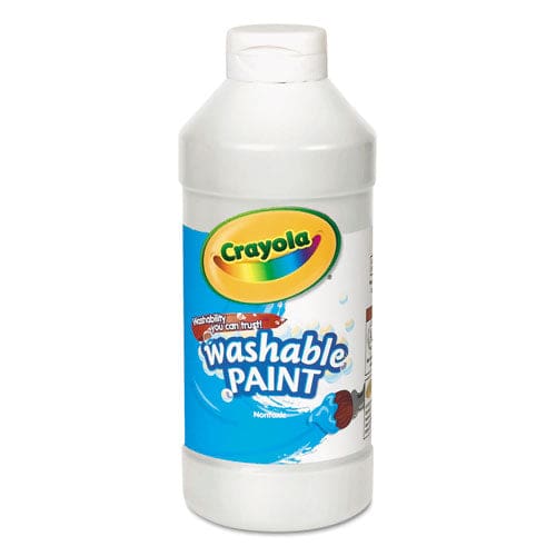 Crayola Washable Paint White 16 Oz Bottle - School Supplies - Crayola®