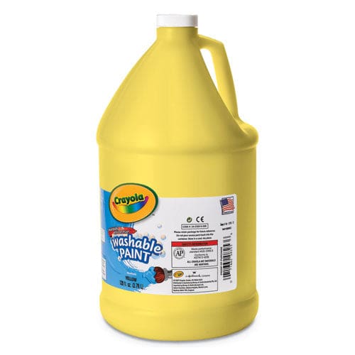 Crayola Washable Paint Yellow 1 Gal Bottle - School Supplies - Crayola®