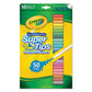 Crayola Washable Super Tips Markers Fine/broad Bullet Tips Assorted Colors 50/set - School Supplies - Crayola®