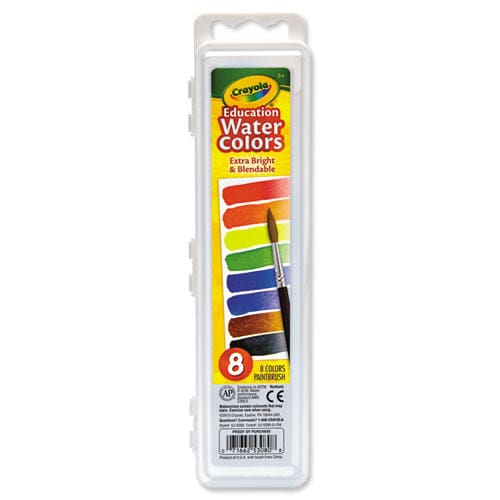 Crayola Watercolors 8 Assorted Colors Palette Tray - School Supplies - Crayola®